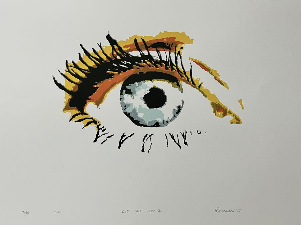 EYE SEE YOU I
2025
5 kleurendruk oplage 10
50 x 65 cm

€ 165