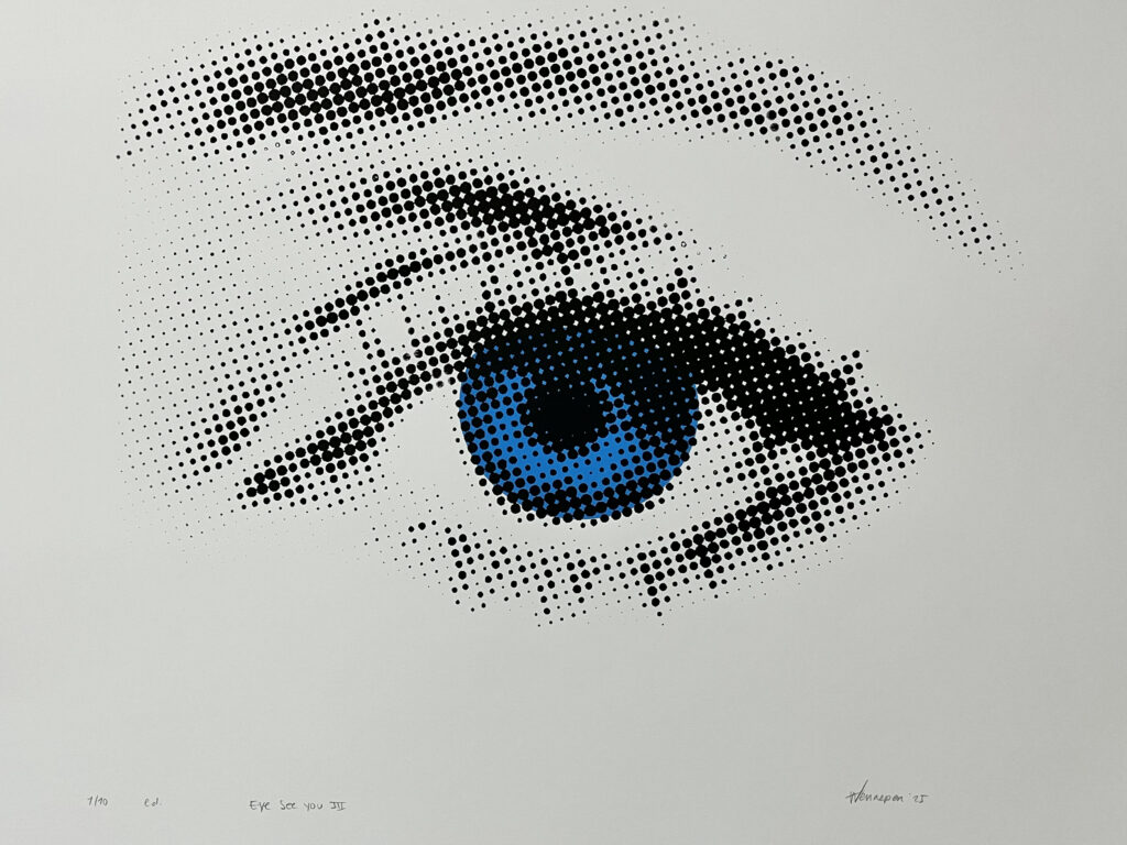EYE SEE YOU III. 2025
2 kleurendruk
opl 10

€ 125